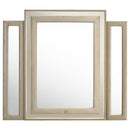 Lorient - LED Dresser Mirror - Ivory And Camel