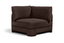 Hammond - Velvet Performance Fabric Upholstered Corner Chair