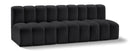 Arc - Faux Leather 3 Seats Modular Sofa