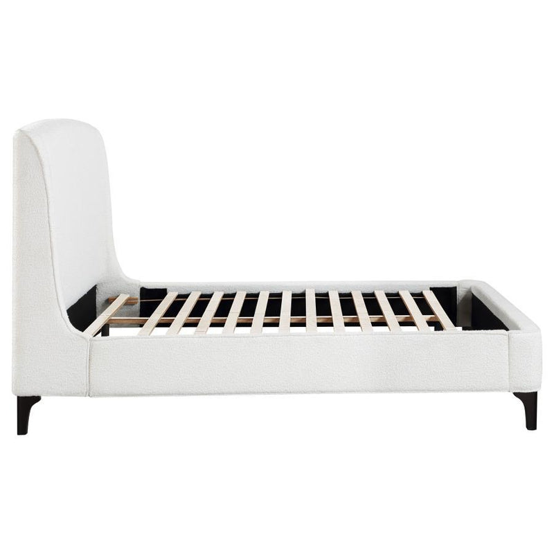 Mosby - Upholstered Wingback Bed