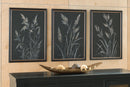 Janisburg - Wall Art Set (Set of 3) - Black / White / Brown