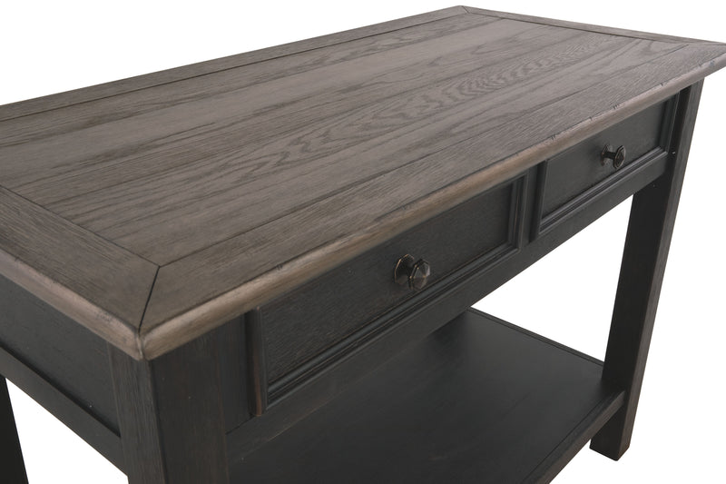 Tyler - Grayish Brown / Black - Sofa Table