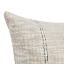 Ria - 36" x 16" Pillow - Natural / Black