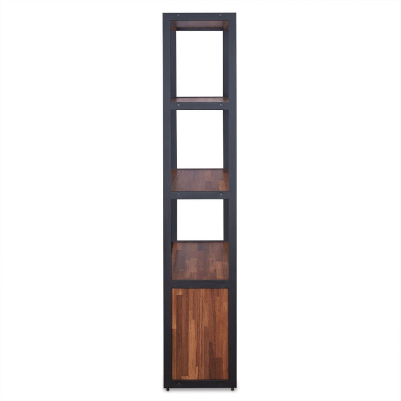 Sara - Bookshelf - Walnut & Sandy Black