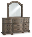 Ardenfield - Dresser And Mirror - Light Brown