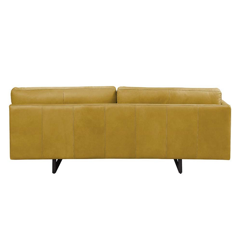 Radia - Sofa - Turmeric Top Grain Leather