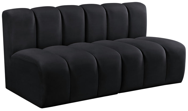 Arc - Velvet 2 Seats Modular Sofa