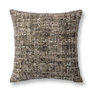 Villa Classics - Porter 22" x 22" Accent Pillow - Black / Ivory