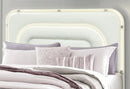 Lyra - Queen Bed With LED - Beige