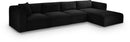 Shaggy - 4 Piece Modular Sectional