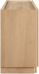 Everson - Oak Veneer And Solid Wood Sideboard/Buffet - Natural