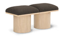 Pavilion - 2 Piece Modular Bench With Natural Base