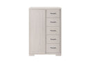 Clara - Sliding Door Chest - Beige