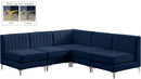 Alina - 5 Piece Armless Sectional