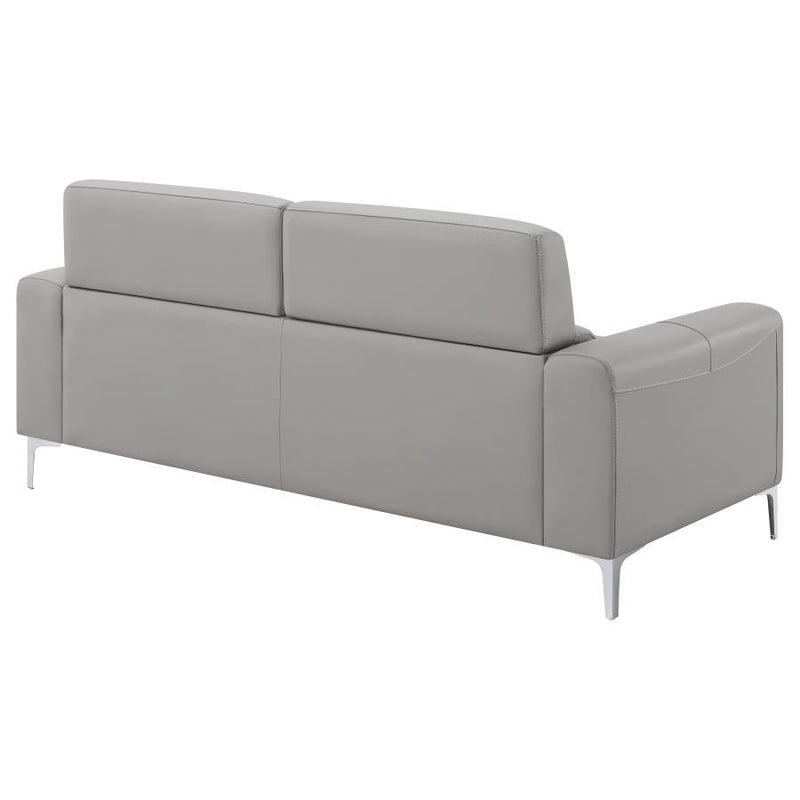 Glenmark - Track Arm Upholstered Sofa - Taupe