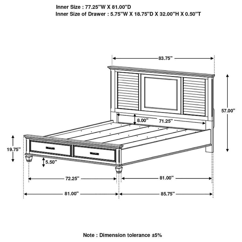 Franco - Storage Bed