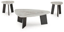 Lilyberg - Occasional Table Set (Set of 3) - Gray / Black
