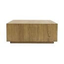 Layne - Square Coffee Table With Casters