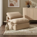 Indulge - Velvet Armless Chair