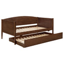 Bozeman - Wood Twin Daybed With Trundle - Medium Walnut