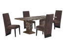 D12DT - Dining Table - Brown