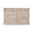 Adelaide - 9 Drawer Dresser - Natural Cream Wash