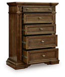 Frantanna - Five Drawer Chest - Brown