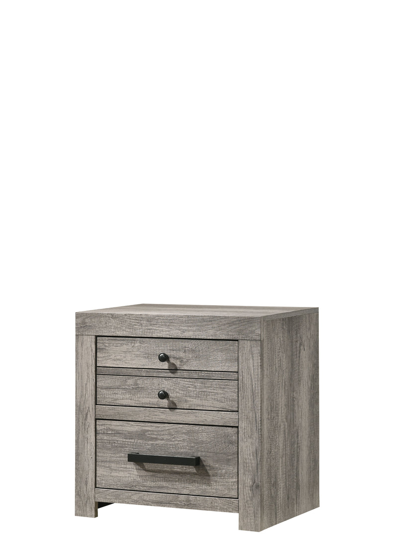 Tundra - Nightstand - Gray