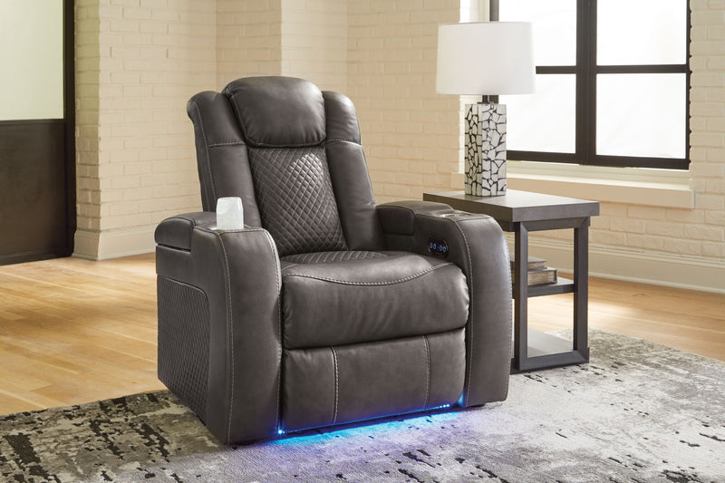 Fyne-dyme - Power Recliner/Adj Headrest