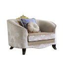Sheridan - Chair With 2 Pillows - Cream Fabric