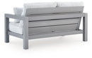 Hurley Park - Loveseat With Cushion - Gray