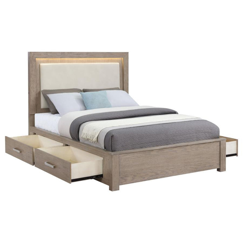 Kenora - LED Storage Bed