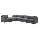 Hobson - Upholstered Modular Sectional Sofa With Ottoman