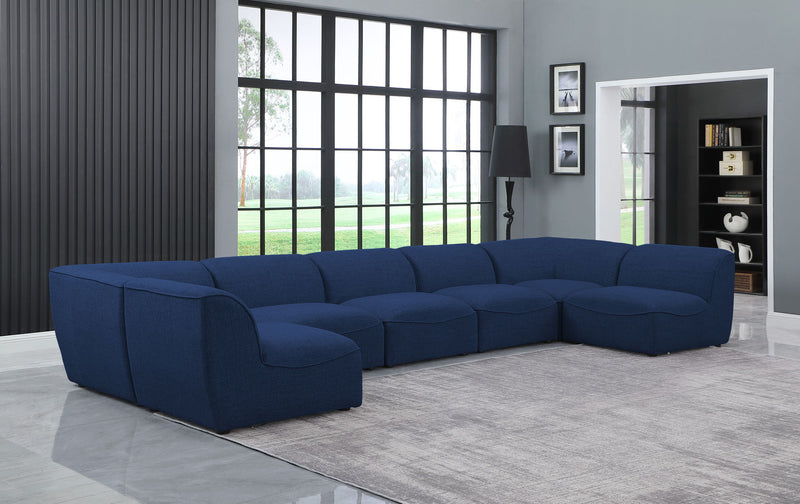 Miramar - Modular Sectional 7 Piece - Navy