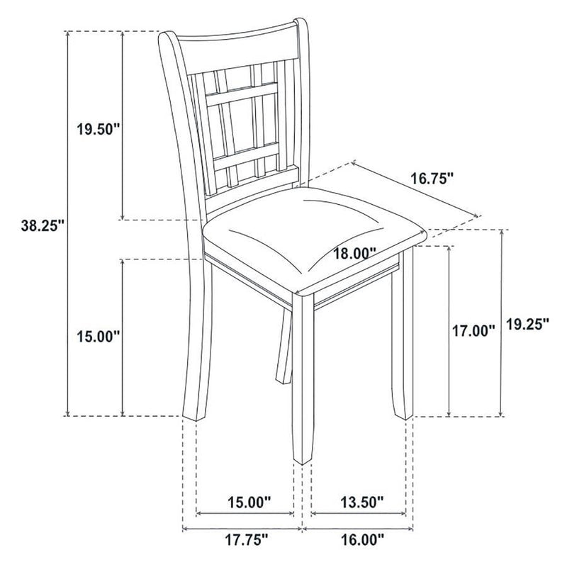 Lavon - Transitional Five-piece Dining Set