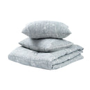 French Herringbone - Comforter Euro Sham - Storm