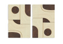 Element - Mango Wood 2 Piece Wall Art