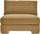 Hammond - Velvet Performance Fabric Upholstered Armless Chair