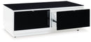 Gardoni - Rectangular Cocktail Table - White / Black