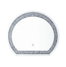 Noralie - Accent Mirror - Mirrored & Faux Diamonds