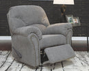 Allmaxx - Rocker Recliner - Pewter