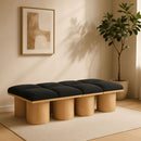 Pavilion - 8 Piece Modular Bench With Natural Base