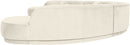 Avra - 189" Velvet Performance Fabric Upholstered Sectional