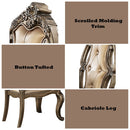 Ragenardus - Arm Chair (Set of 2) - Vintage Synthetic Leather & Vintage Oak