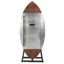 Brancaster - Wine Cooler - Retro Brown Top Grain Leather & Aluminum