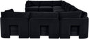 Hammond - Velvet Performance Fabric Upholstered 10 Piece Sectional