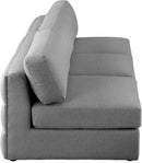 Beckham - Modular 3 Seat Armless Sofa