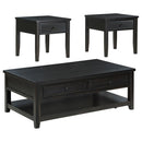 Concord - Coffee And End Table Set Distressed