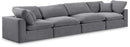 Comfy - Velvet Modular Sofa 4 Seats