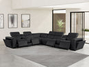 1224 - 8-Piece U-Shaped Sectional Sofa In With 4 Power Recliners & Power Headrest